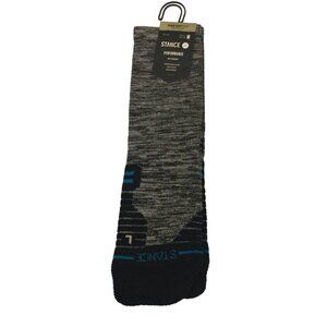 Stance Men's Medium 6-8.5 Mid Cushion Crew Socks Merino Wool Blend